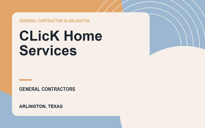 CLicK Home Services in Arlington, Texas