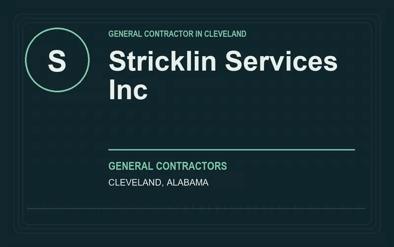 Stricklin Services Inc in Cleveland, Alabama