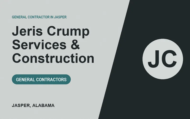 Jeris Crump Services & Construction in Jasper, Alabama