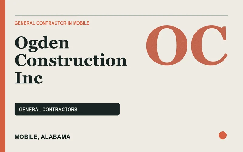 Ogden Construction Inc in Mobile, Alabama