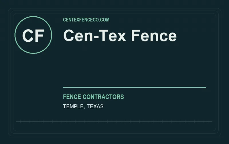 Cen-Tex Fence in Temple, Texas