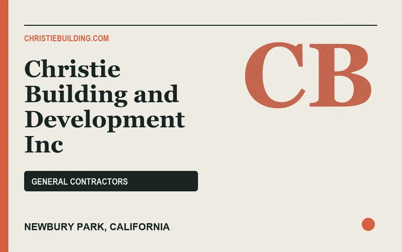 Christie Building and Development Inc in Newbury Park, California