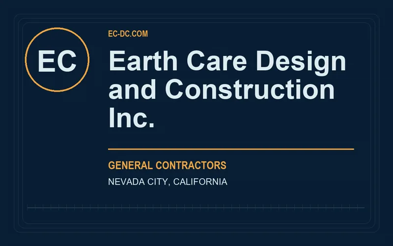 Earth Care Design and Construction Inc. in Nevada City, California
