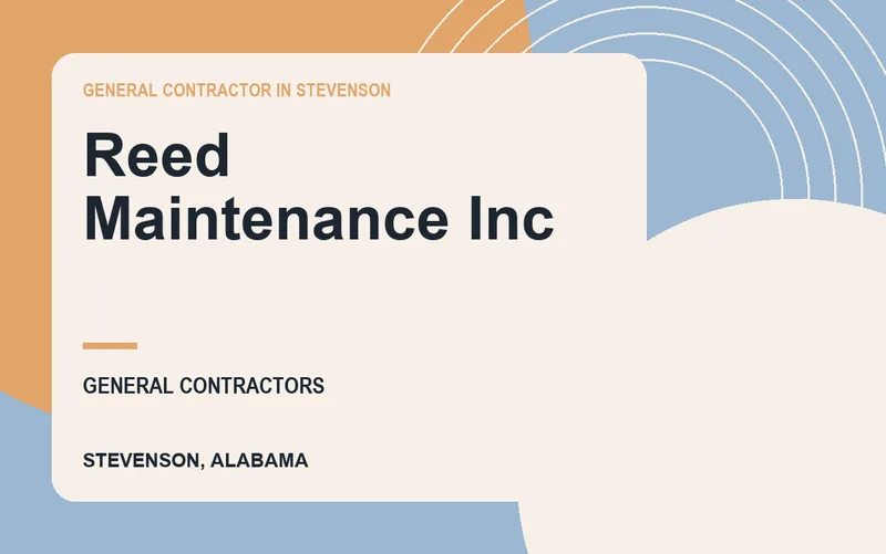 Reed Maintenance Inc in Stevenson, Alabama
