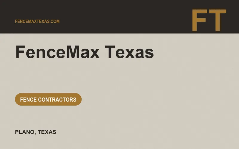 FenceMax Texas in Plano, Texas