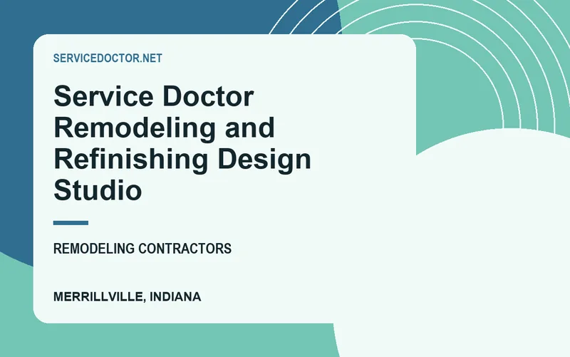 Service Doctor Remodeling and Refinishing Design Studio in Merrillville, Indiana