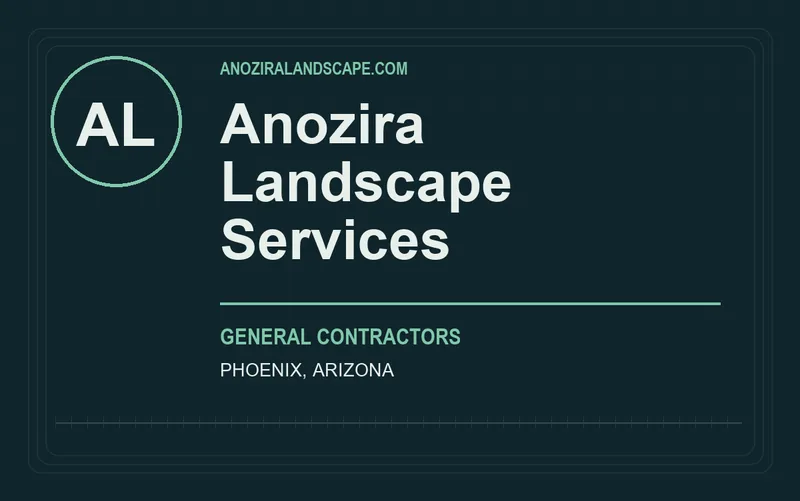 Anozira Landscape Services in Phoenix, Arizona