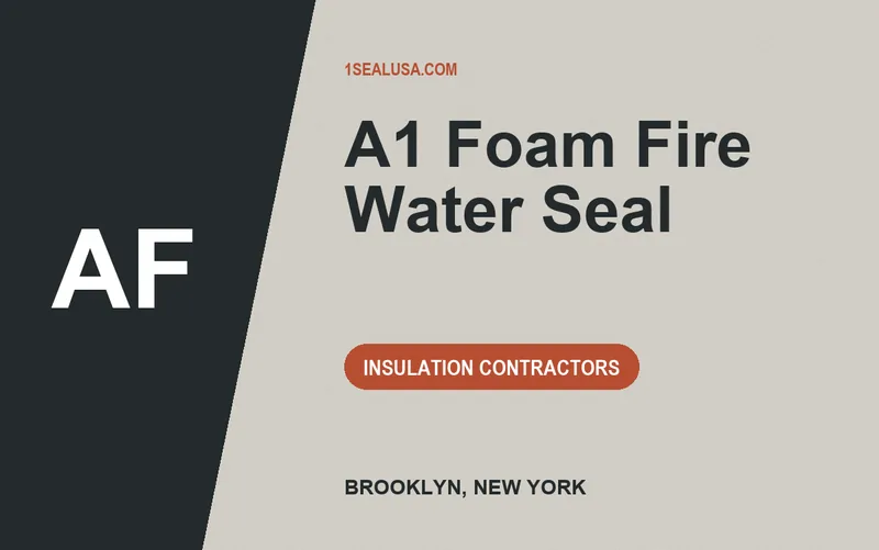 A1 Foam Fire Water Seal in Brooklyn, New York