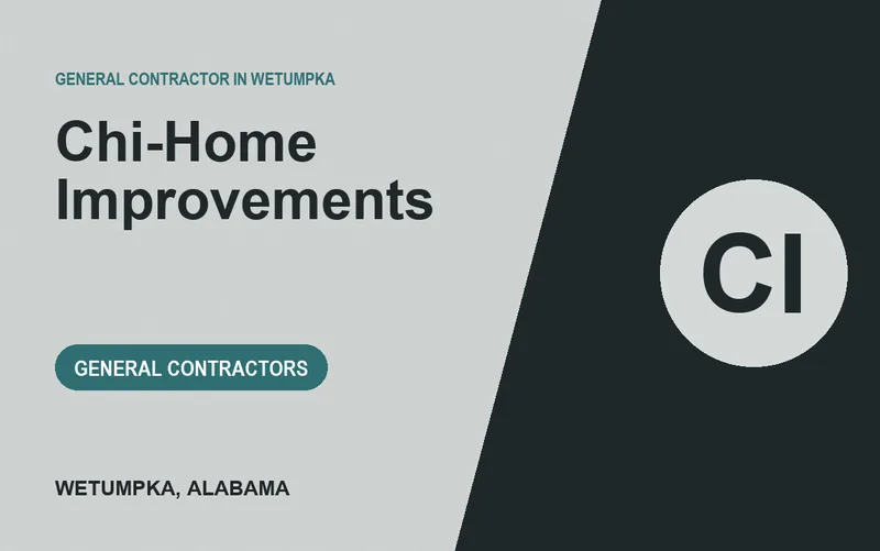 Chi-Home Improvements in Wetumpka, Alabama