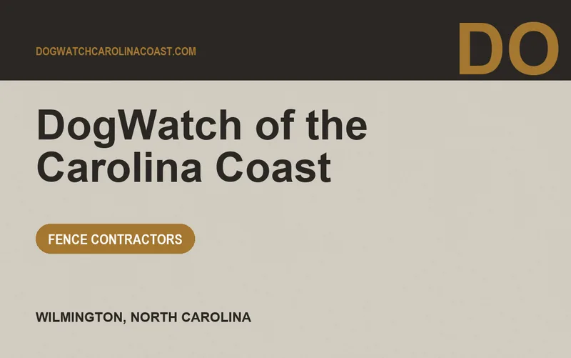 DogWatch of the Carolina Coast in Wilmington, North Carolina