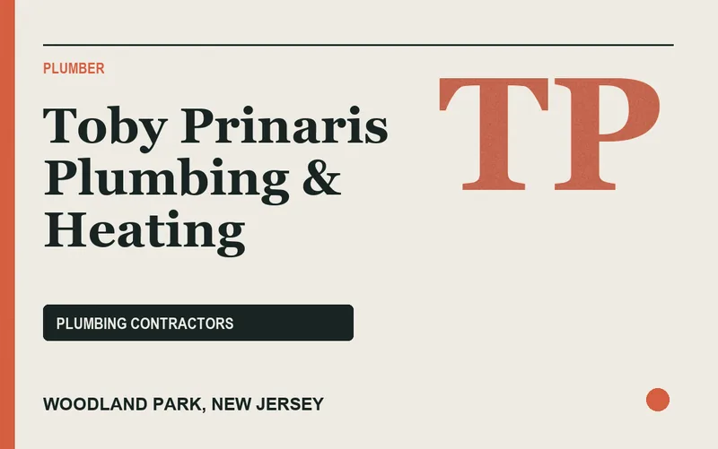 Toby Prinaris Plumbing & Heating in Woodland Park, New Jersey