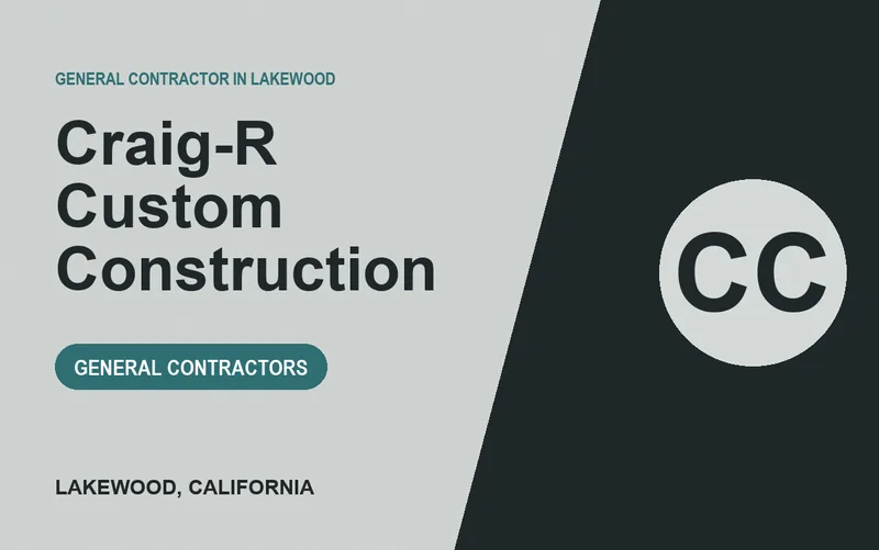 Craig-R Custom Construction in Lakewood, California