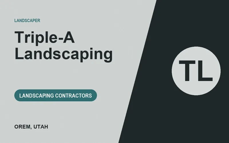 Triple-A Landscaping in Orem, Utah