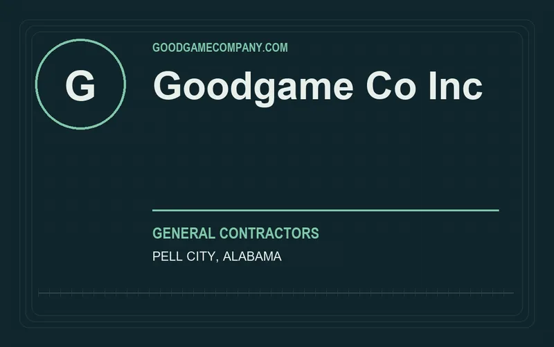 Goodgame Co Inc in Pell City, Alabama