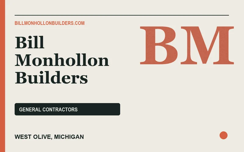 Bill Monhollon Builders in West Olive, Michigan
