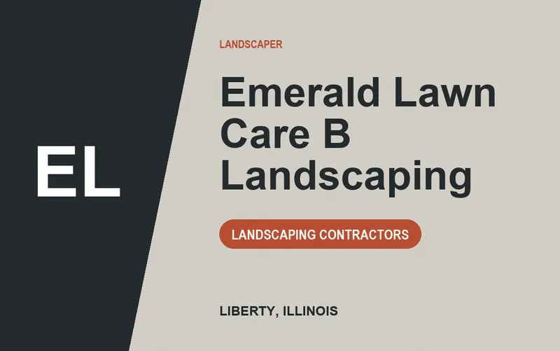 Emerald Lawn Care B Landscaping in Liberty, Illinois