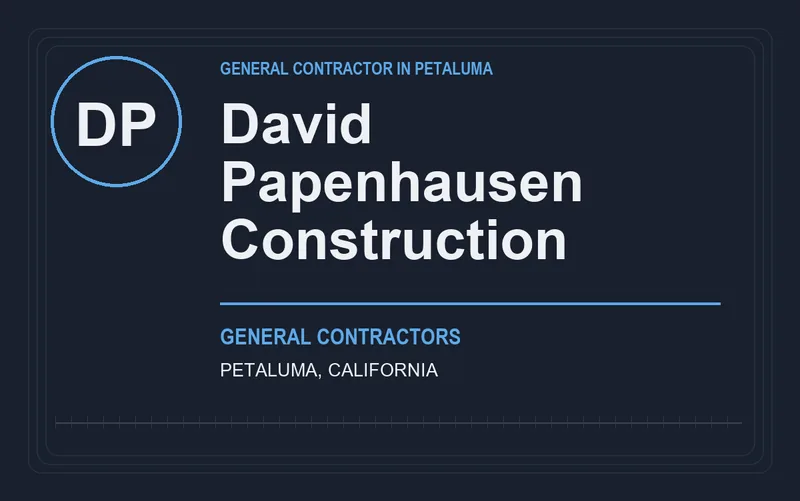 David Papenhausen Construction in Petaluma, California