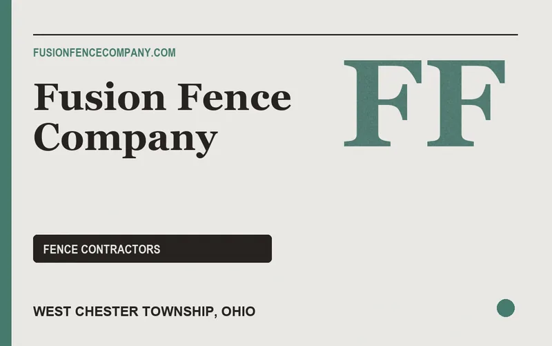 Fusion Fence Company in West Chester Township, Ohio