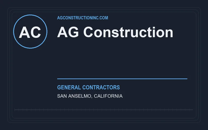 AG Construction in San Anselmo, California