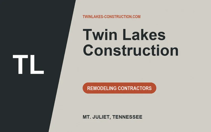 Twin Lakes Construction in Mt. Juliet, Tennessee