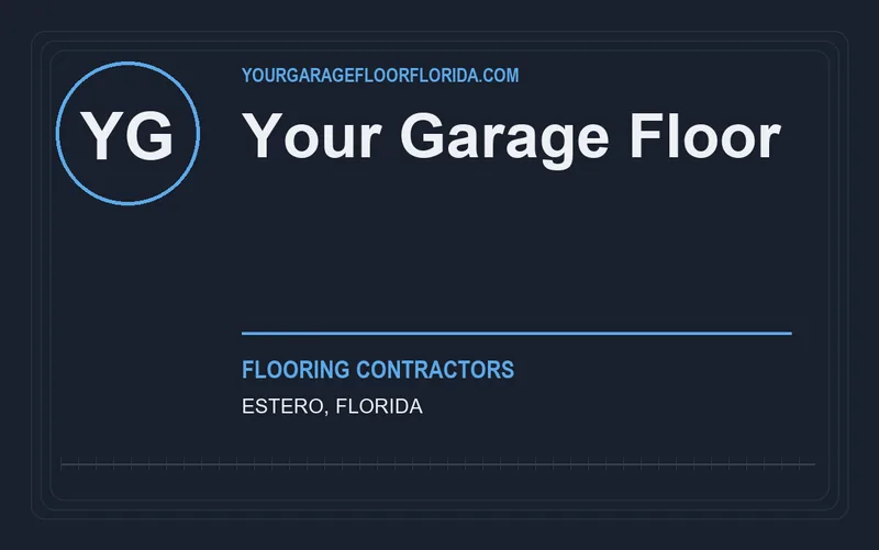 Your Garage Floor in Estero, Florida