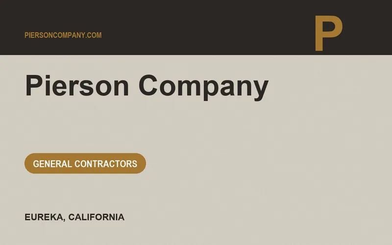 Pierson Company in Eureka, California
