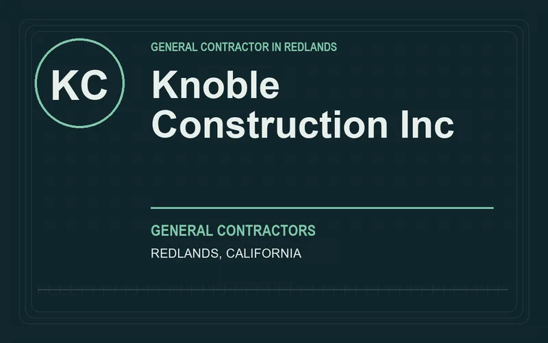 Knoble Construction Inc in Redlands, California