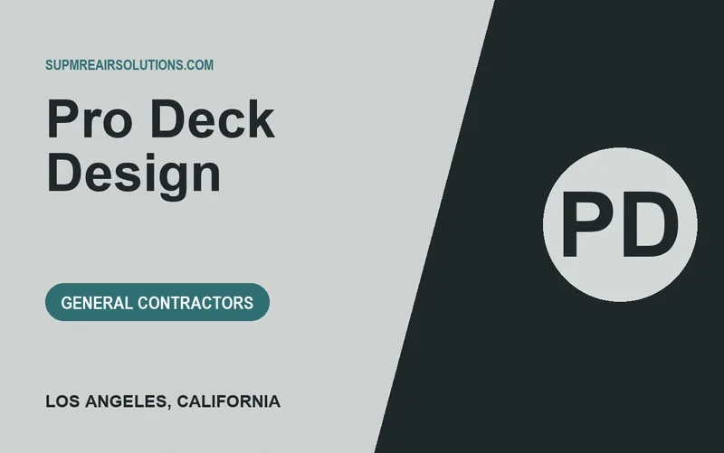 Pro Deck Design in Los Angeles, California