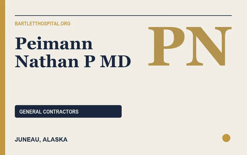 Peimann Nathan P MD in Juneau, Alaska