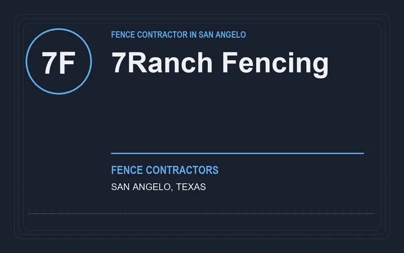 7Ranch Fencing in San Angelo, Texas