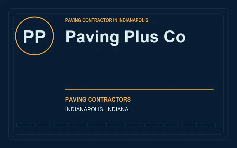 Paving Plus Co in Indianapolis, Indiana
