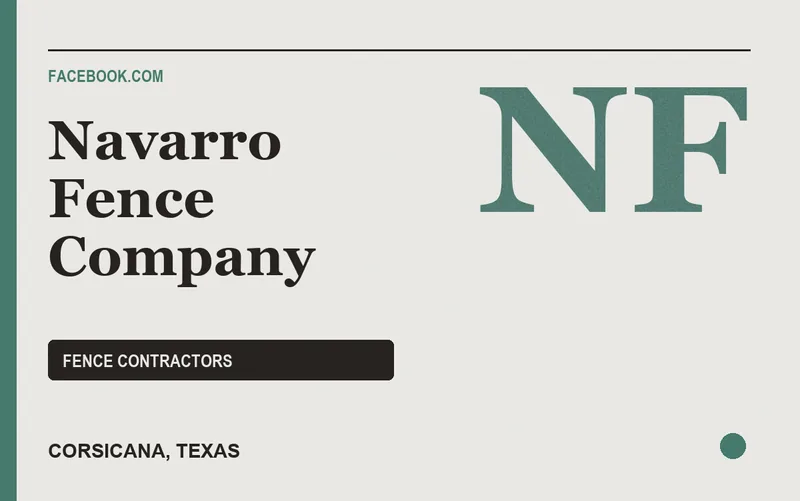 Navarro Fence Company in Corsicana, Texas
