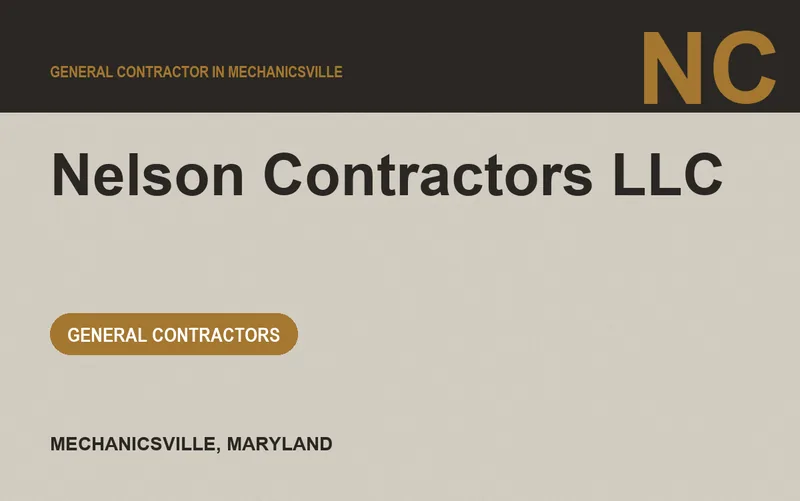 Nelson Contractors LLC in Mechanicsville, Maryland