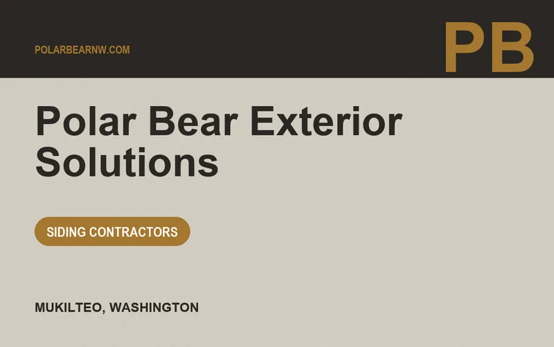 Polar Bear Exterior Solutions in Mukilteo, Washington