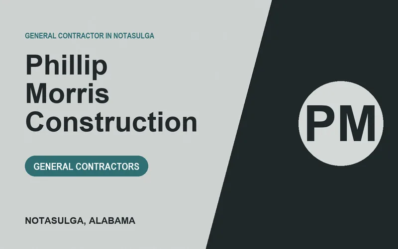 Phillip Morris Construction in Notasulga, Alabama