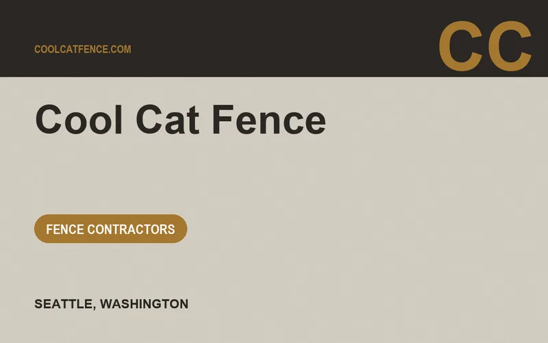 Cool Cat Fence in Seattle, Washington