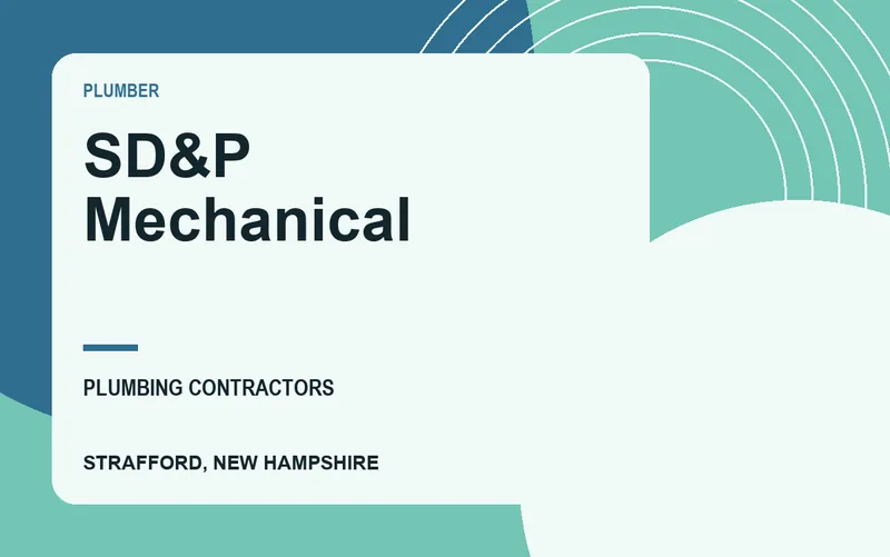 SD&P Mechanical in Strafford, New Hampshire