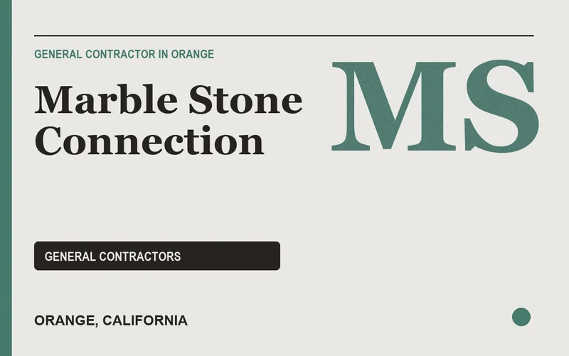 Marble Stone Connection in Orange, California