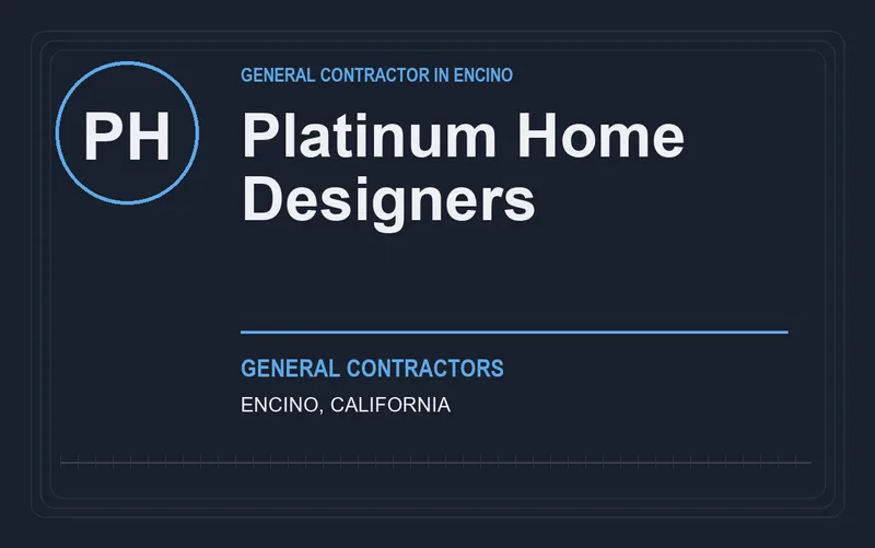 Platinum Home Designers in Encino, California