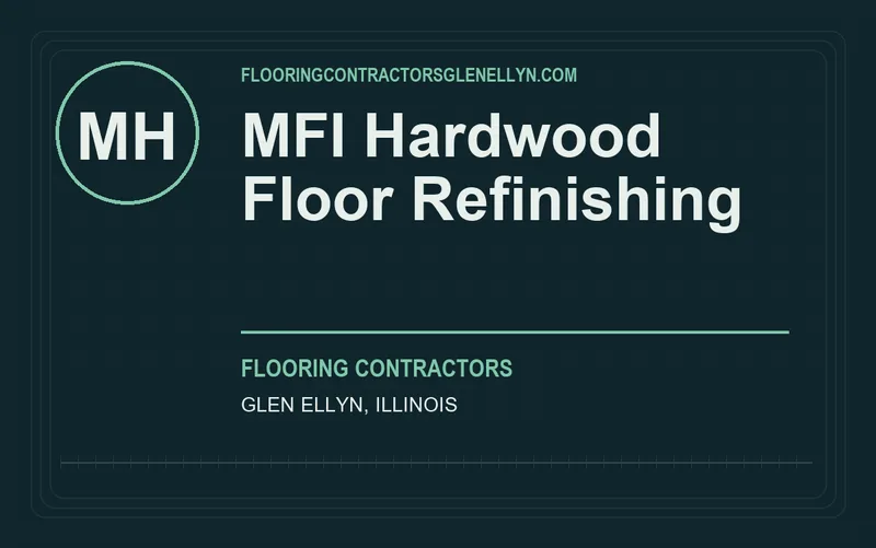 MFI Hardwood Floor Refinishing in Glen Ellyn, Illinois