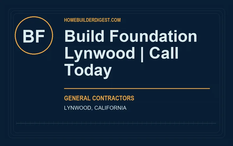Build Foundation Lynwood | Call Today in Lynwood, California