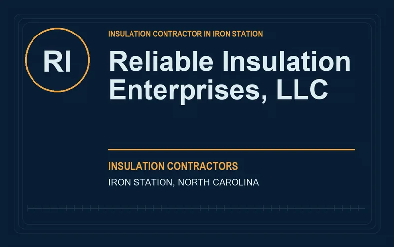 Reliable Insulation Enterprises, LLC in Iron Station, North Carolina
