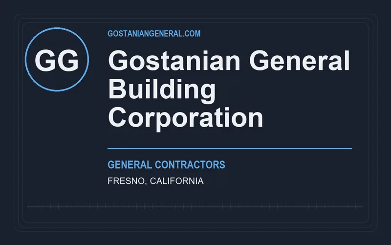 Gostanian General Building Corporation in Fresno, California