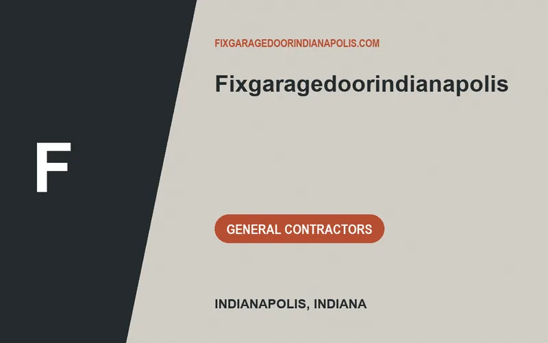 fixgaragedoorindianapolis in Indianapolis, Indiana