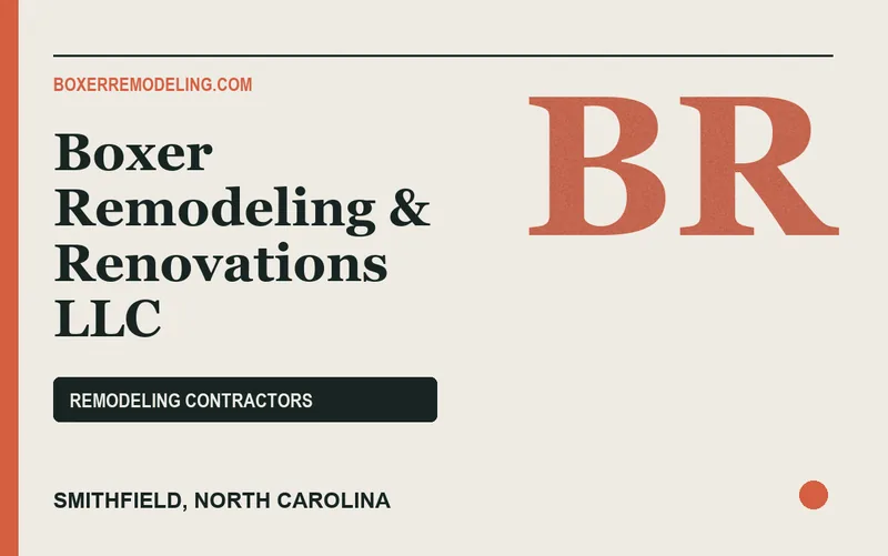 Boxer Remodeling & Renovations LLC in Smithfield, North Carolina