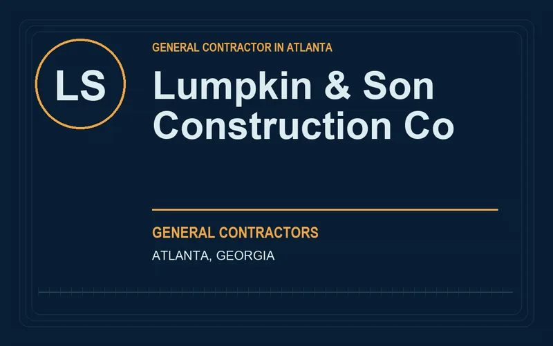 Lumpkin & Son Construction Co in Atlanta, Georgia