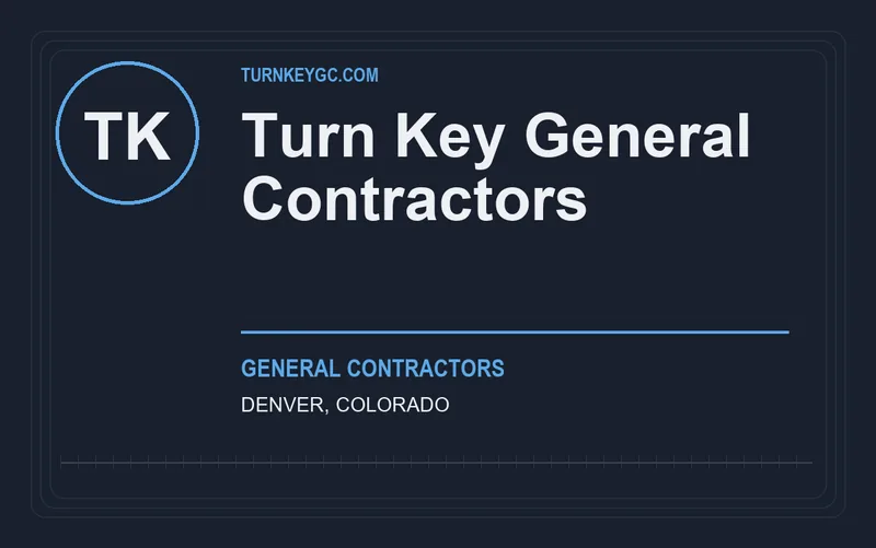 Turn Key General Contractors in Denver, Colorado