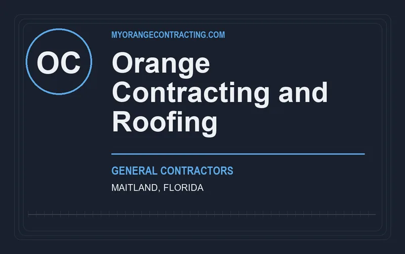 Orange Contracting and Roofing in Maitland, Florida