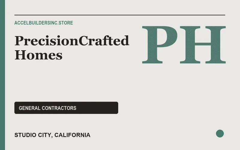 PrecisionCrafted Homes in Studio City, California