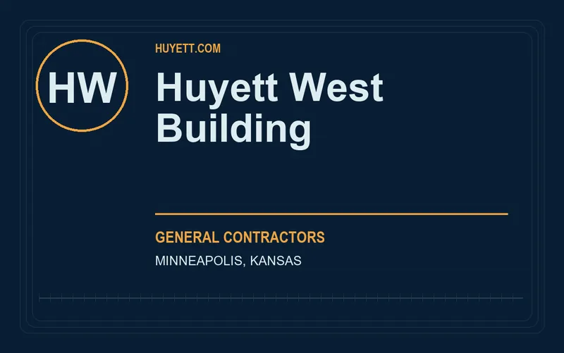 Huyett West Building in Minneapolis, Kansas
